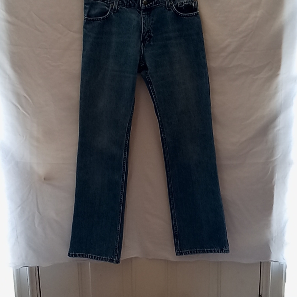 Harley Davidson blue jeans